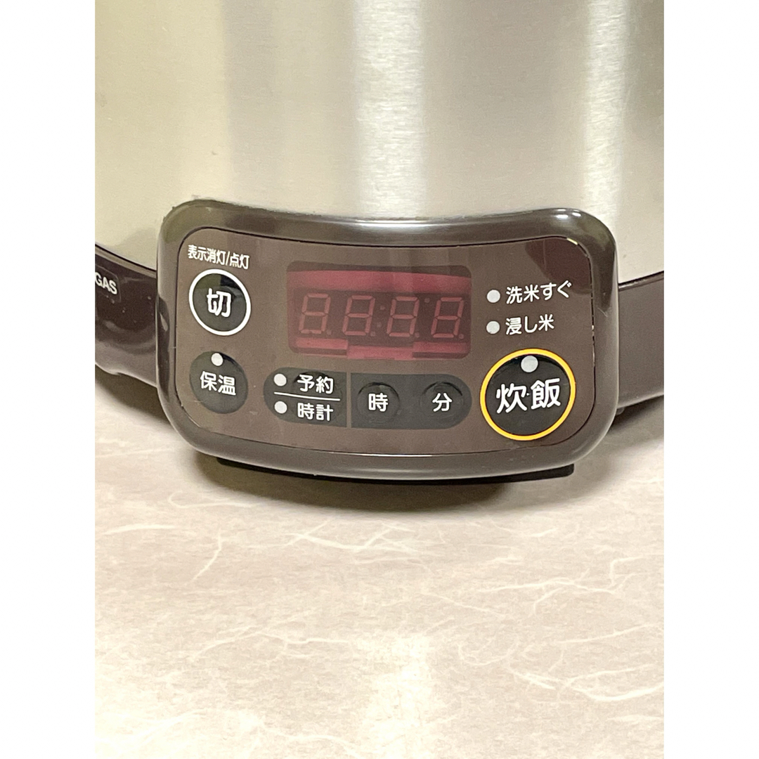 A0530 美品❗️ 5合都市ガス保温予約付タイマー大阪ガスリンナイ A0530 美品❗️ 5合都市ガス保温予約付タイマー大阪ガスリンナイ