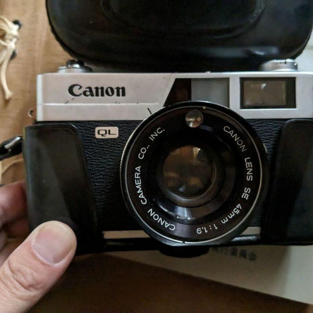 Canon(キヤノン)のCANON　フィルムカメラ　キャノネット　QL19 G-Ⅲ QL 45mm スマホ/家電/カメラのカメラ(フィルムカメラ)の商品写真