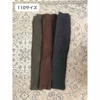 ユニクロ(UNIQLO)の【110サイズ】UNIQLO リブレギンス 西松屋 レギンス(パンツ/スパッツ)