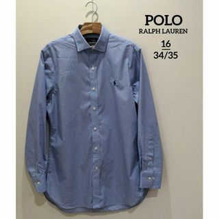 ポロラルフローレン(POLO RALPH LAUREN)のポロラルフローレン メンズ 長袖シャツ ビジネス ワイシャツ シャツ ブルー(シャツ)