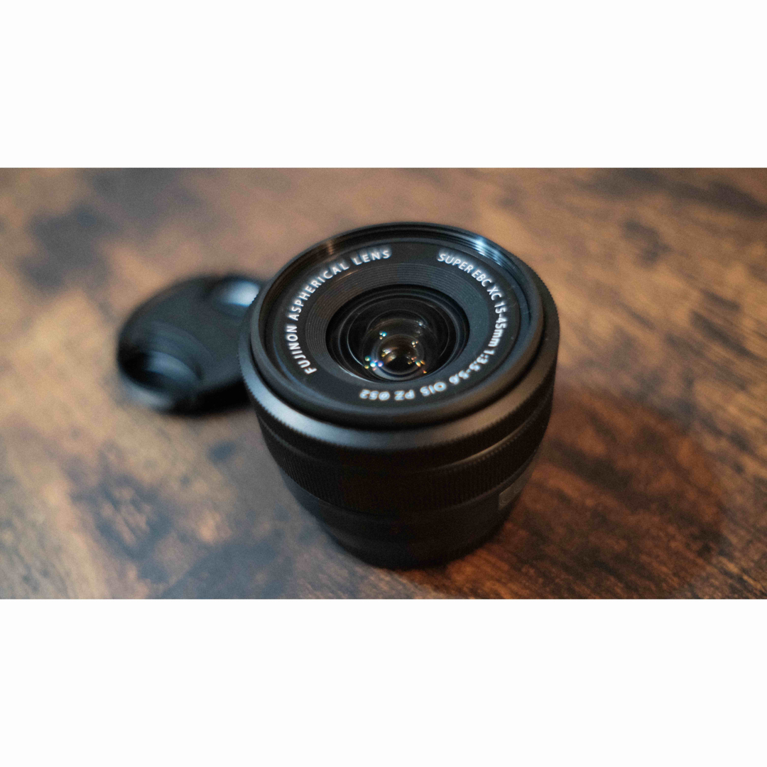 富士フイルム(フジフイルム)のFUJI 交換レンズ XC15-45mm F3.5-5.6 OIS PZ スマホ/家電/カメラのカメラ(レンズ(ズーム))の商品写真