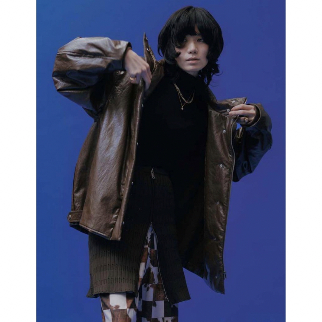 PASTING LIKE FAKE LEATHER JACKET PASTING LIKE FAKE LEATHER JACKET