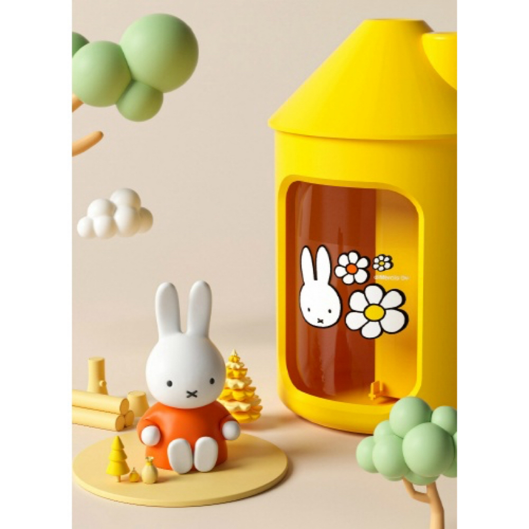 miffy(ミッフィー)の[MIPOW] ミッフィー ハウス型 ダブルミスト加湿器 500ml [ピンク] スマホ/家電/カメラの生活家電(加湿器/除湿機)の商品写真