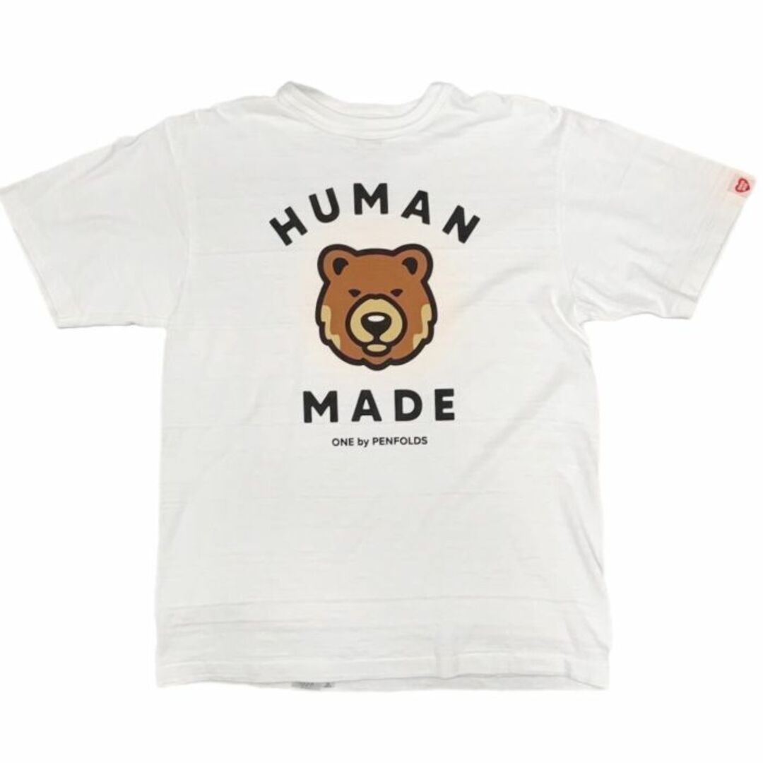 HUMAN MADE(ヒューマンメイド)のHuman Made ONE BY PENFOLDS BEAR T-SHIRT 白 M メンズのトップス(Tシャツ/カットソー(半袖/袖なし))の商品写真