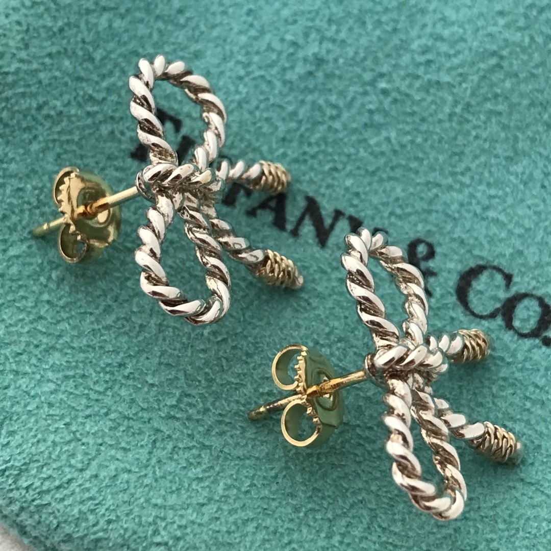 Tiffany & Co. - Tiffany ツイストリボンピアス希少美品の通販 Tiffany & Co. - Tiffany ツイストリボンピアス希少美品の通販