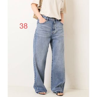 スピックアンドスパン(Spick & Span)の5 1/2 LOOSE-STRAIGHT DENIM(デニム/ジーンズ)