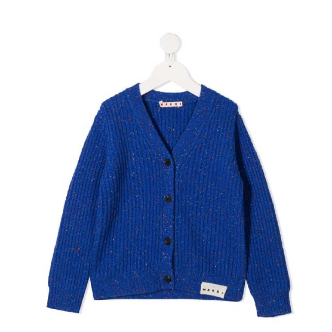 Marni(マルニ)のMARNI キッズ ニットカーディガン　140cm キッズ/ベビー/マタニティのキッズ服男の子用(90cm~)(カーディガン)の商品写真