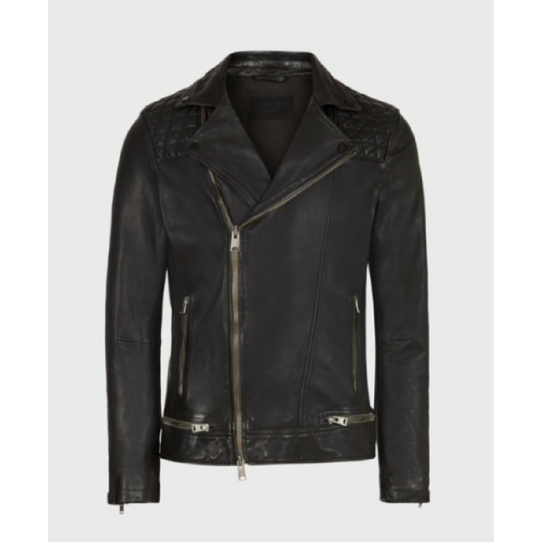 All Saints - UK8 美品 ALL SAINTS CONROY LEATHER BIKERの通販 by