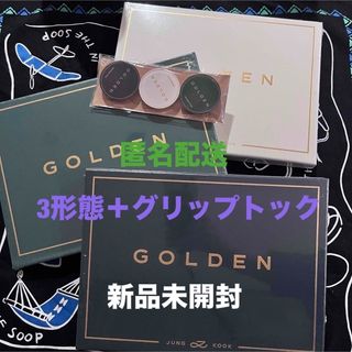 ボウダンショウネンダン(防弾少年団(BTS))のBTS ジョングク GOLDEN CD 3形態＋グリップトック②(K-POP/アジア)