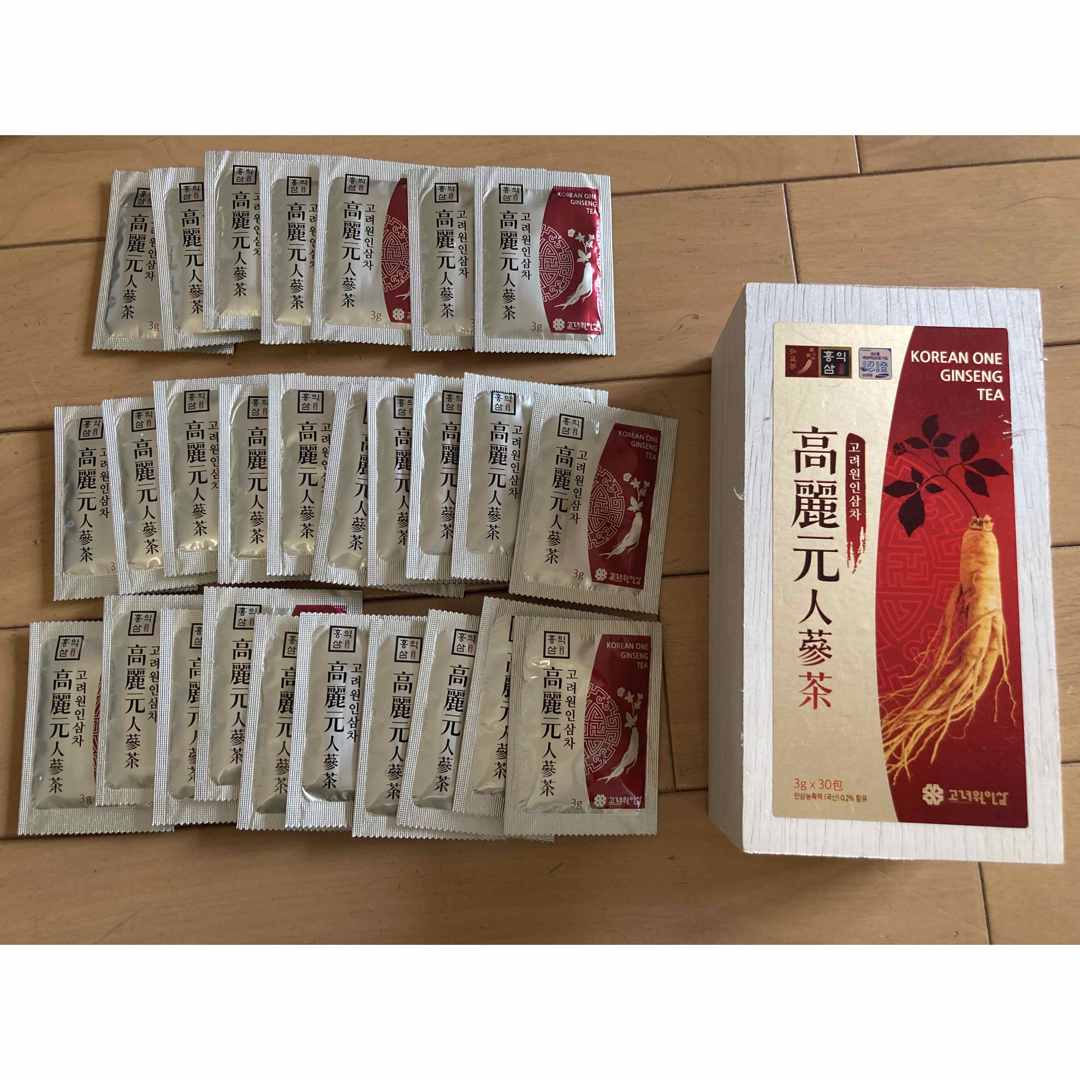 高麗元人参茶✨ ３g✖️47包 食品/飲料/酒の健康食品(健康茶)の商品写真