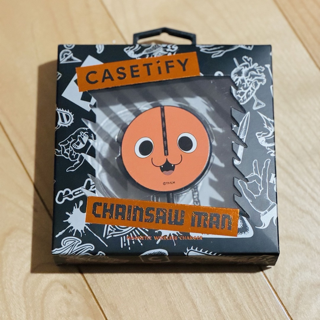 casetify☆ケースティファイ☆チェンソーマン☆ポチタ☆充電器ケース