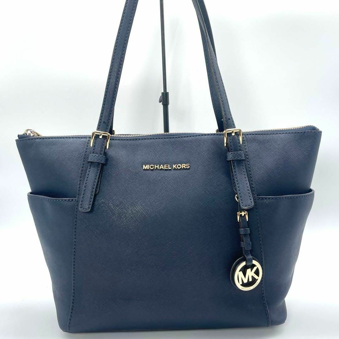 美品✨　MICHAEL KORS　マイケルコース　トートバッグ　MKチャーム