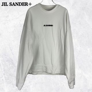 ジルサンダー(Jil Sander)の【希少】JIL SANDER ロゴプリント プルオーバー スウェット M(スウェット)