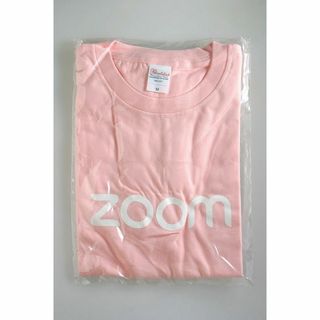 非売品! ZOOM ノベルティ ロゴ入り Tシャツ ピンク