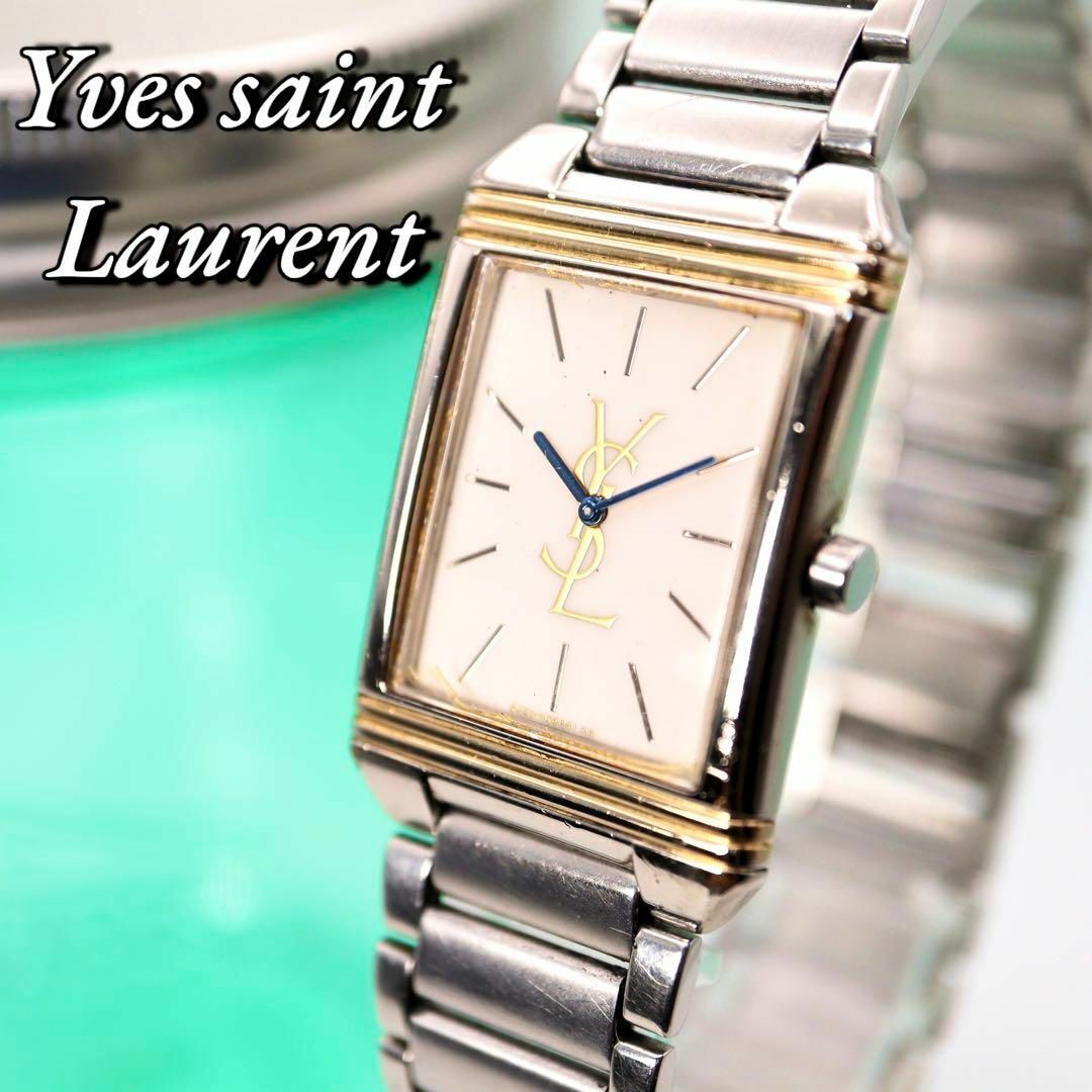 訳あり Yves Saint Laurent スクエア レディース腕時計 408 腕時計