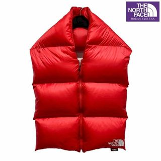 ザノースフェイス(THE NORTH FACE)の【新未】THE NORTH FACE PURPLE LABEL　ダウンマフラー(マフラー)