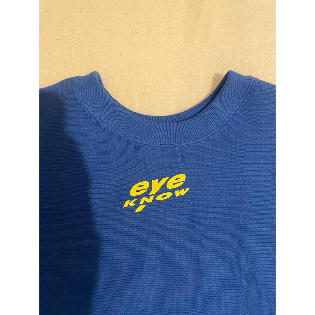 19so eye know Logo Sweat Lサイズ Blue スウェット メンズのトップス(スウェット)の商品写真