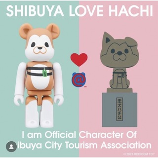 ベアブリック(BE@RBRICK)のBE@RBRICK SHIBUYAHACHI 100% ベアブリック 渋谷ハチ公(その他)