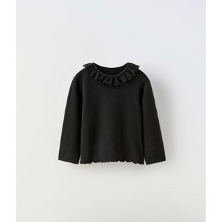 ザラキッズ(ZARA KIDS)のzaraベビー　フリルトップス(シャツ/カットソー)