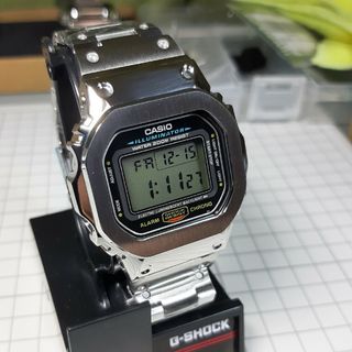 G-SHOCK - G-SHOCK DW5600 フルメタルカスタム ステンレスの通販｜ラクマ