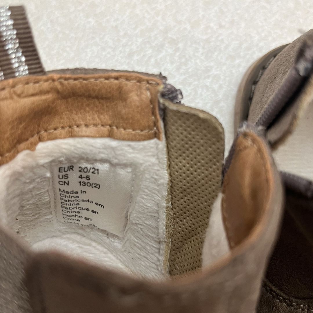 H&M(エイチアンドエム)のハリスツイード　H&M ベビーブーツ　13センチ　セット売り キッズ/ベビー/マタニティのベビー靴/シューズ(~14cm)(ブーツ)の商品写真