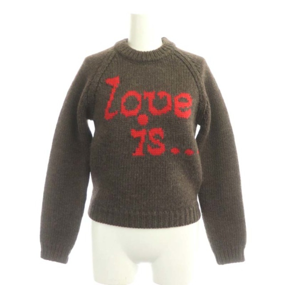 DSQUARED2 - ディースクエアード ニット LOVEIS WOOLCROPPED SWEATERの