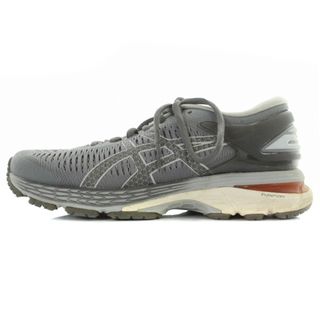 アシックス(asics)のアシックス スニーカー ロゴ 22.5cm グレー 1012A026(スニーカー)