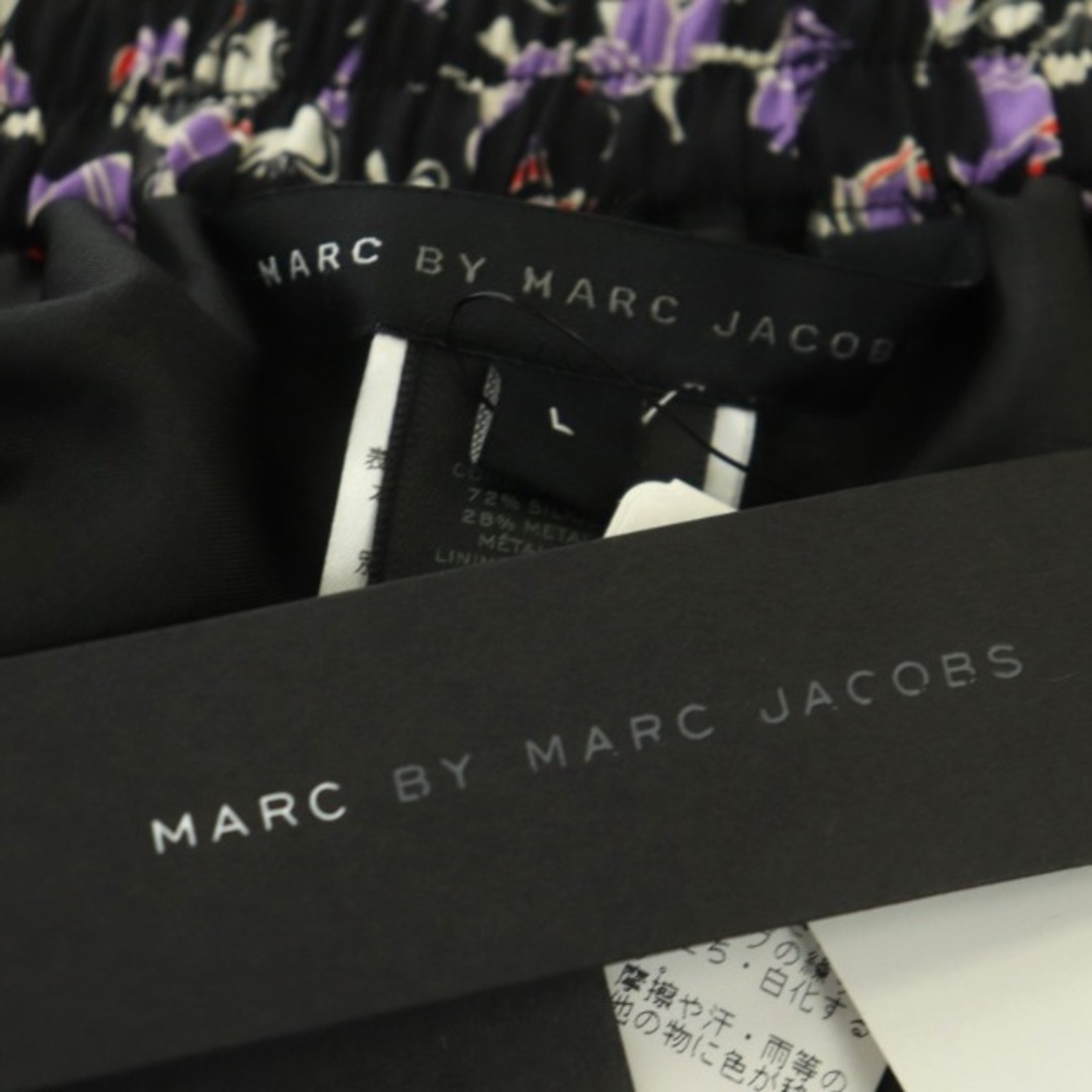 MARC BY MARC JACOBS(マークバイマークジェイコブス)のマークバイマークジェイコブス スカート ミニ フレア ウエストゴム ドロスト L レディースのスカート(ミニスカート)の商品写真