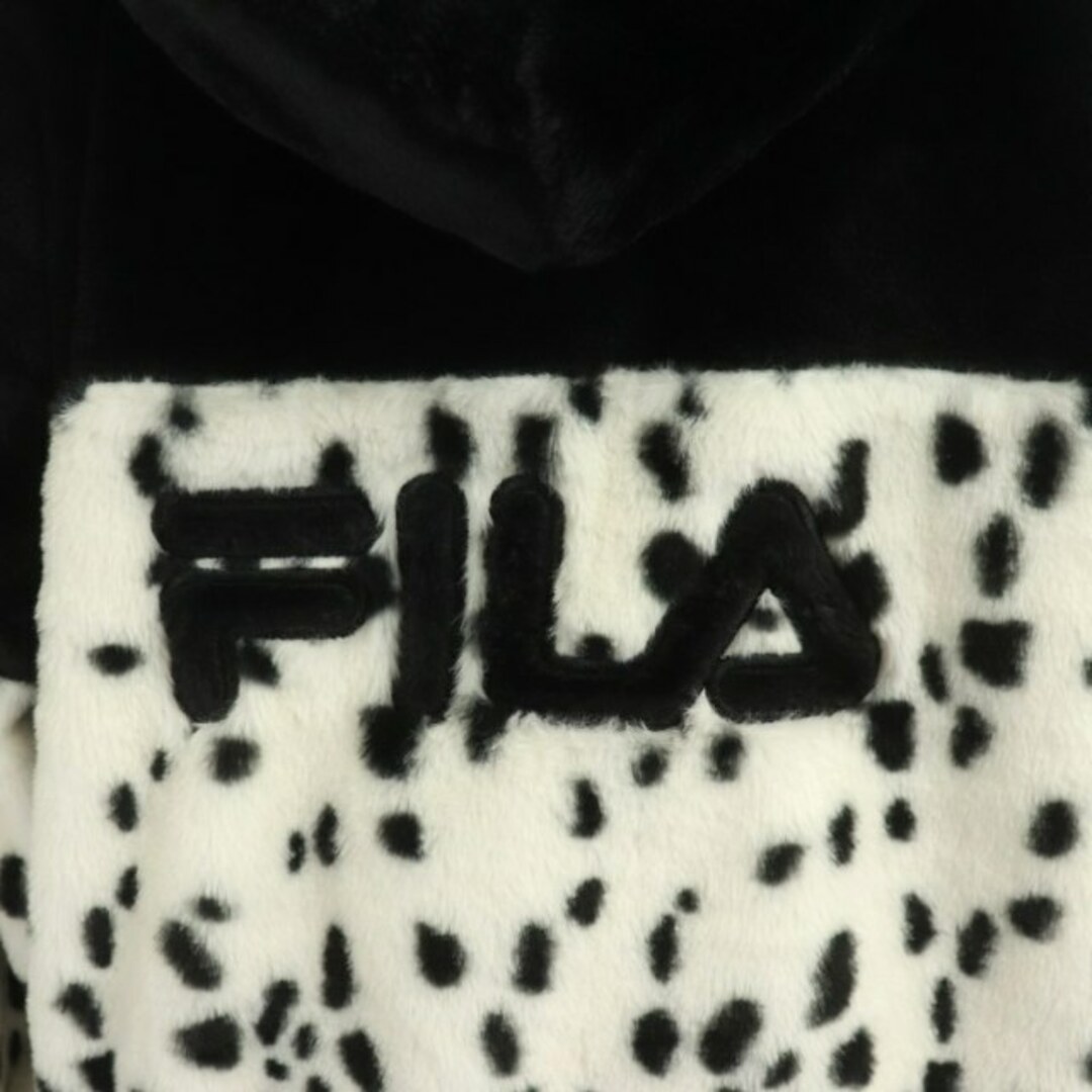 FILA(フィラ)のフィラ 23AW ライトオン別注 切り替えフェイクファーアウター ジャケット M レディースのトップス(パーカー)の商品写真