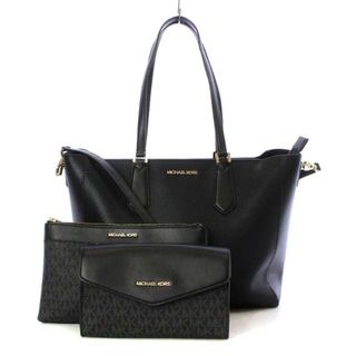 マイケルコース(Michael Kors)のマイケルコース CHARLOTTE 3 IN 1 トート ラージ 黒(トートバッグ)