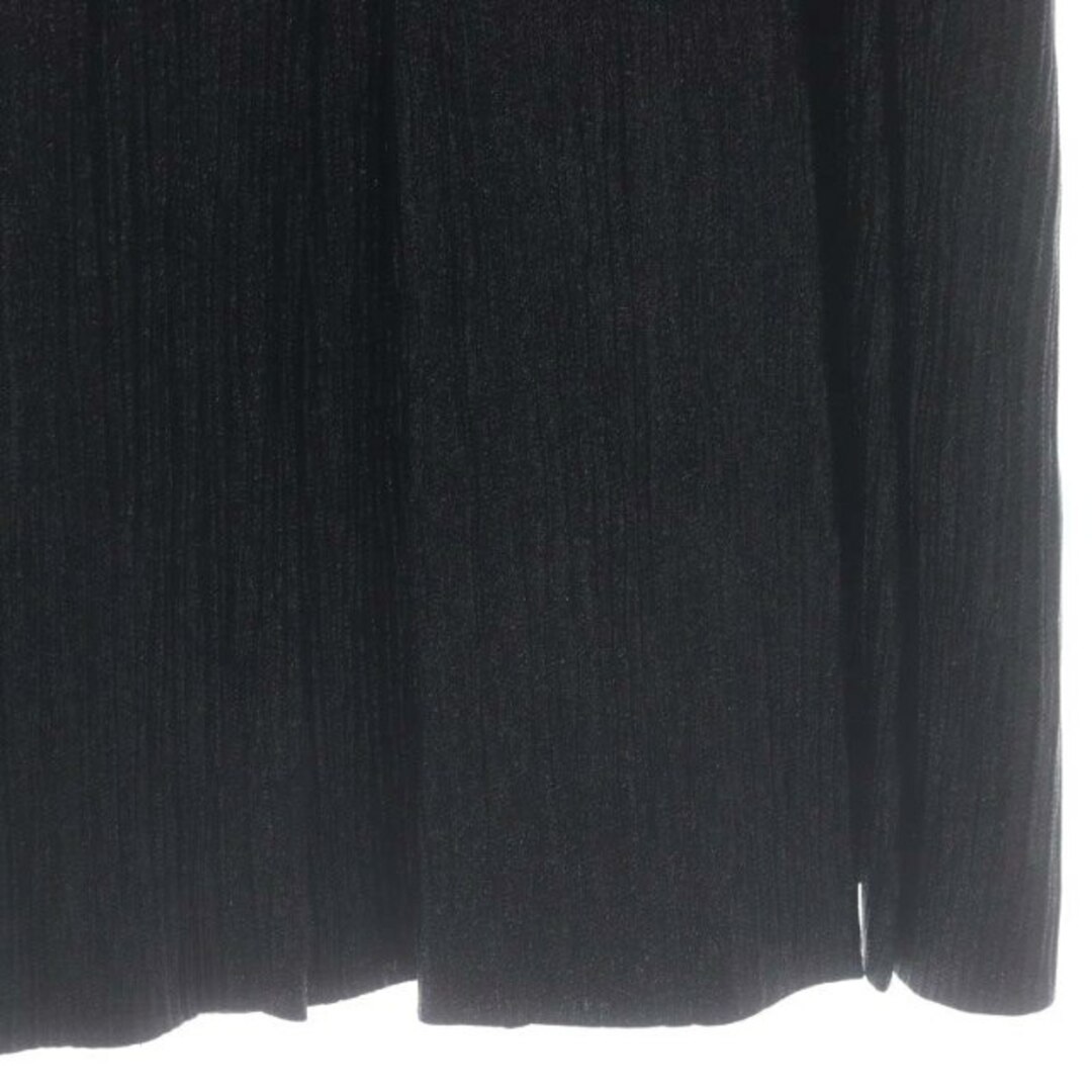 FENDI(フェンディ)のフェンディ プリーツスカート フレア ロング 42 黒 FQ7167 AC40 レディースのスカート(ロングスカート)の商品写真