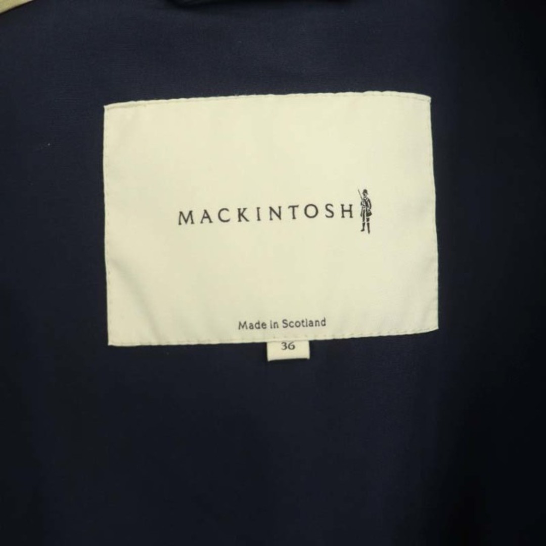 MACKINTOSH(マッキントッシュ)のマッキントッシュ ステンカラーコート スプリングコート ロング 36 紺 メンズのジャケット/アウター(ステンカラーコート)の商品写真