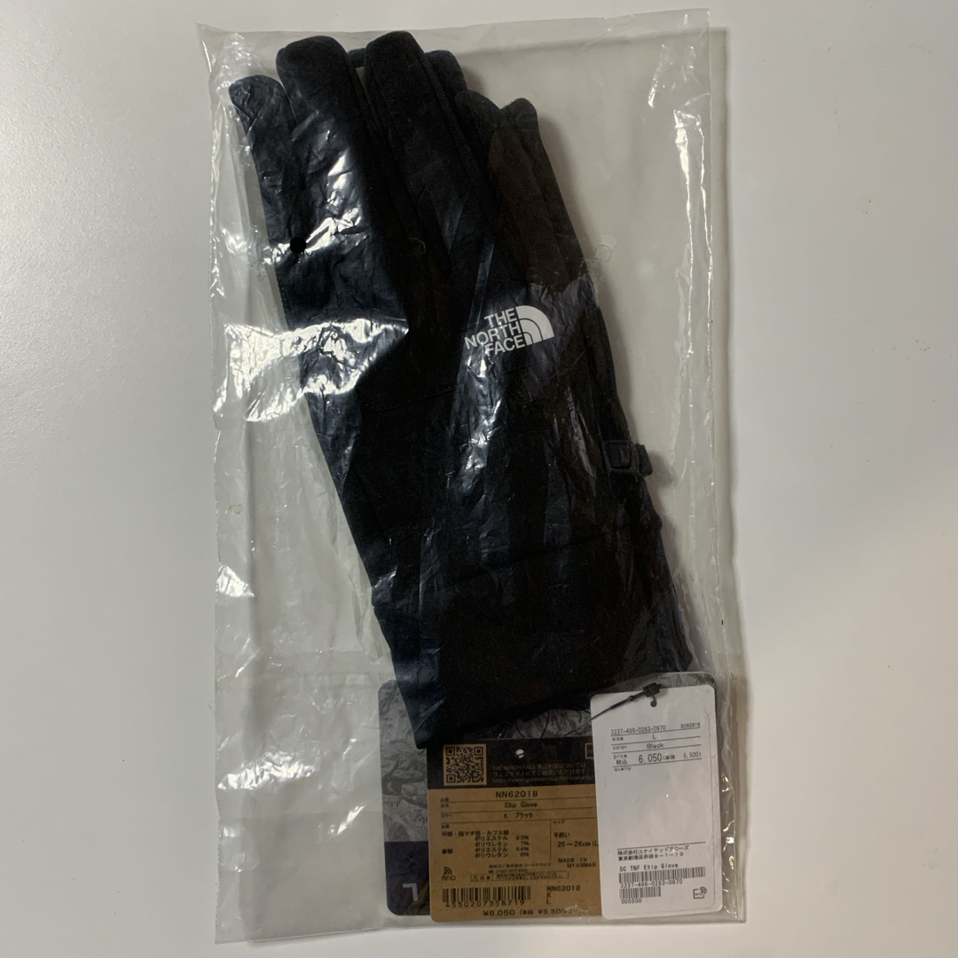 THE NORTH FACE(ザノースフェイス)のTHE NORTH FACE ザ・ノースフェイス ETIP GLOVE Lサイズ レディースのファッション小物(その他)の商品写真