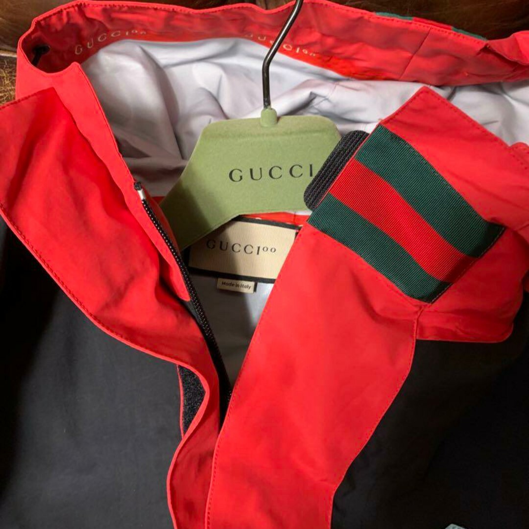 Gucci(グッチ)のGucci 100 cotton blend jacket  red 48 メンズのジャケット/アウター(その他)の商品写真