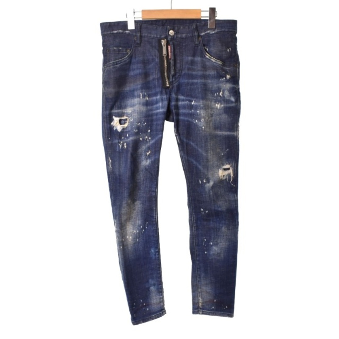 84cmもも幅DSQUARED2 SKATER JEANS デニムパンツ S74LB0939