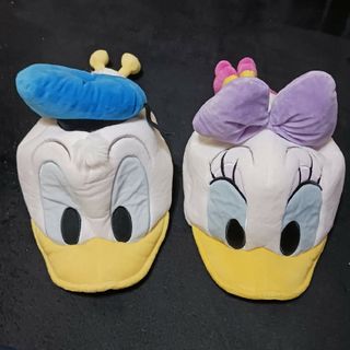 ディズニー(Disney)のディズニーリゾート　ファンキャップセット(ドナルド&デイジー)(キャラクターグッズ)