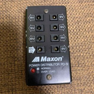 【ジャンク】 Maxon PD-9 パワーサプライ(エフェクター)