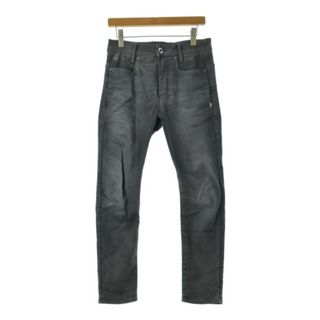 ジースター(G-STAR RAW)のG-STAR RAW ジースターロー デニムパンツ 27(XS位) ダークグレー 【古着】【中古】(デニム/ジーンズ)