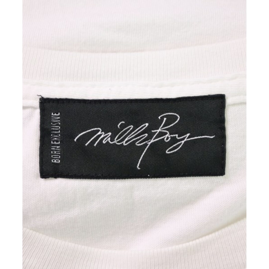 MILKBOY(ミルクボーイ)のMILK BOY ミルク　ボーイ Tシャツ・カットソー F 白 【古着】【中古】 レディースのトップス(カットソー(半袖/袖なし))の商品写真