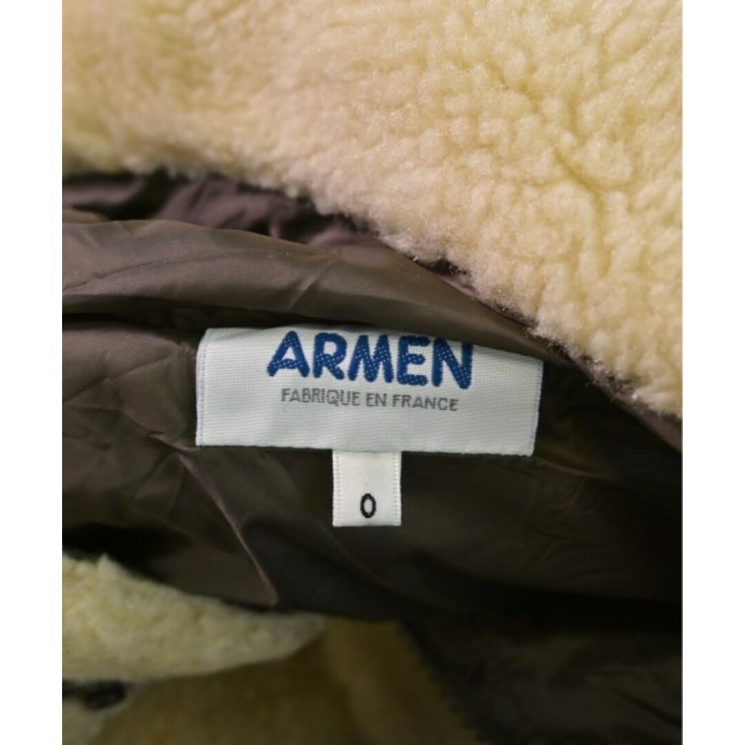 ARMEN(アーメン)のARMEN アーメン ブルゾン（その他） 0(XS位) ベージュ 【古着】【中古】 レディースのジャケット/アウター(その他)の商品写真