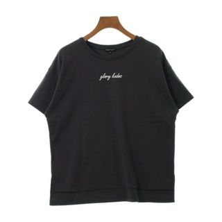 インディヴィ(INDIVI)のINDIVI インディヴィ Tシャツ・カットソー 38(M位) グレー 【古着】【中古】(カットソー(半袖/袖なし))