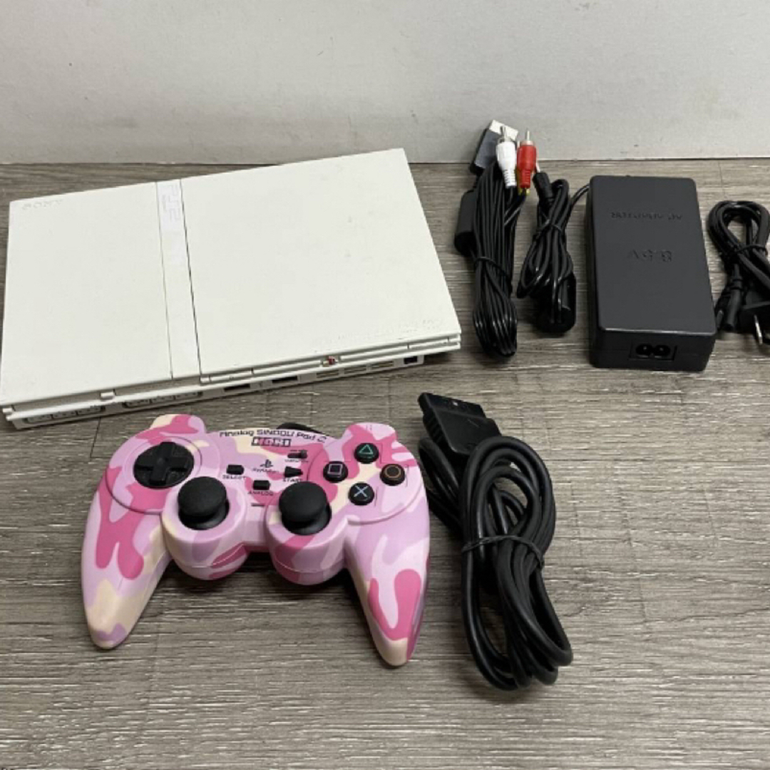 PS2 SCPH-75000 本体 コントローラー 互換アダプターゲームソフト/ゲーム機本体