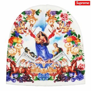 シュプリーム(Supreme)の【新古未使用品‼️】SUPREME　Heavenly Beanie　白　22AW(ニット帽/ビーニー)