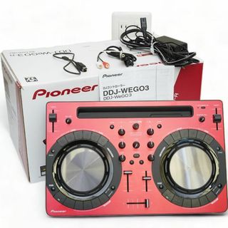 【極上美品】 パイオニア　DJコントローラー　DDJ-WEGO3-R レッド(PCDJ)