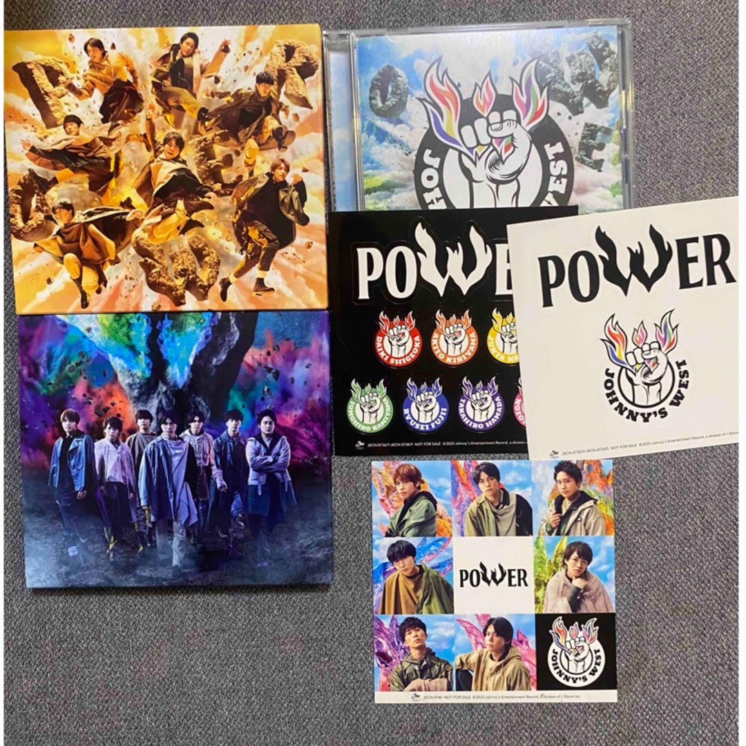 ジャニーズWEST - ジャニーズWEST POWER アルバム 3形態の通販 by ジャニーズWEST - ジャニーズWEST POWER アルバム 3形態の通販 by
