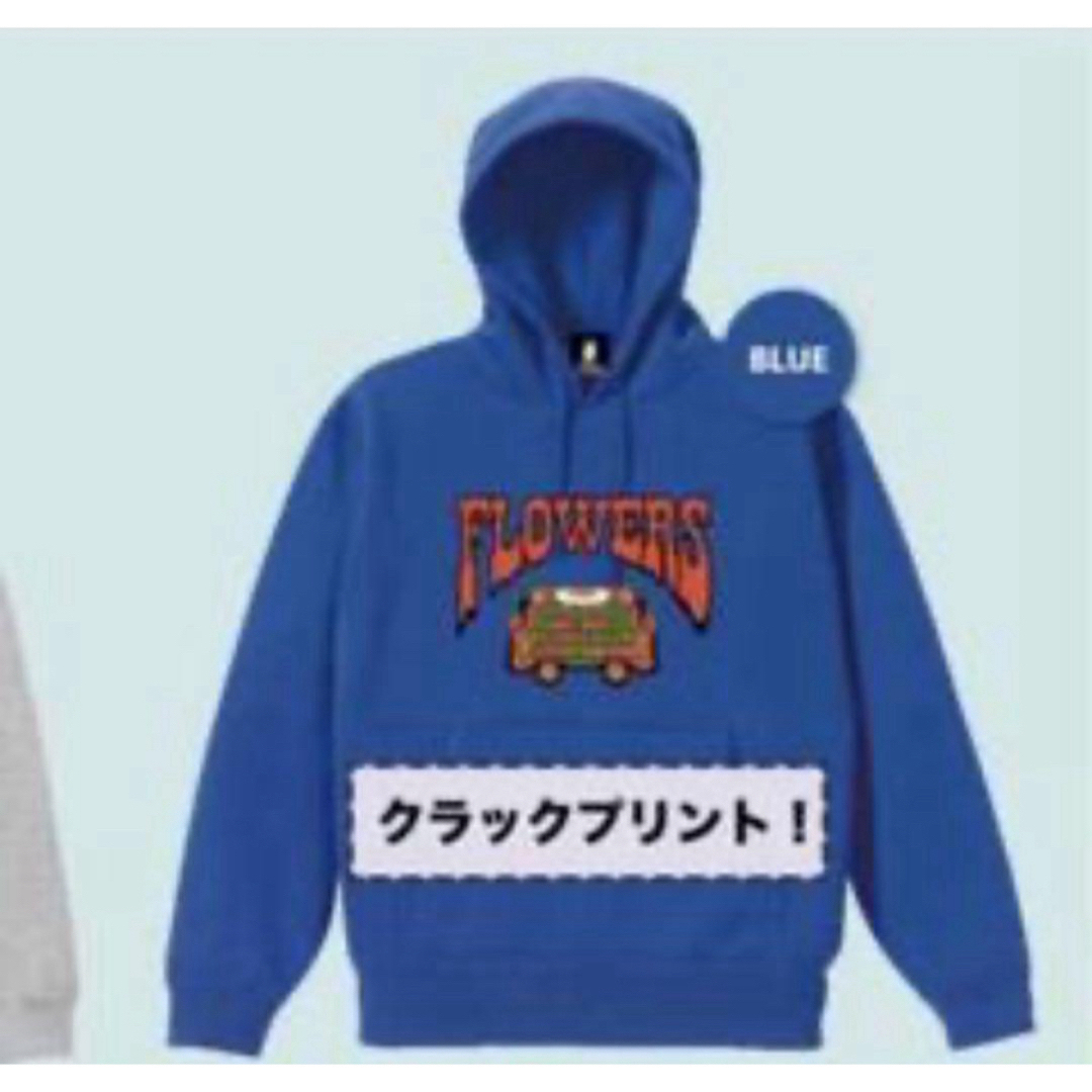 go!go!vanillas  バニラズ　パーカー　グッズ エンタメ/ホビーのタレントグッズ(ミュージシャン)の商品写真