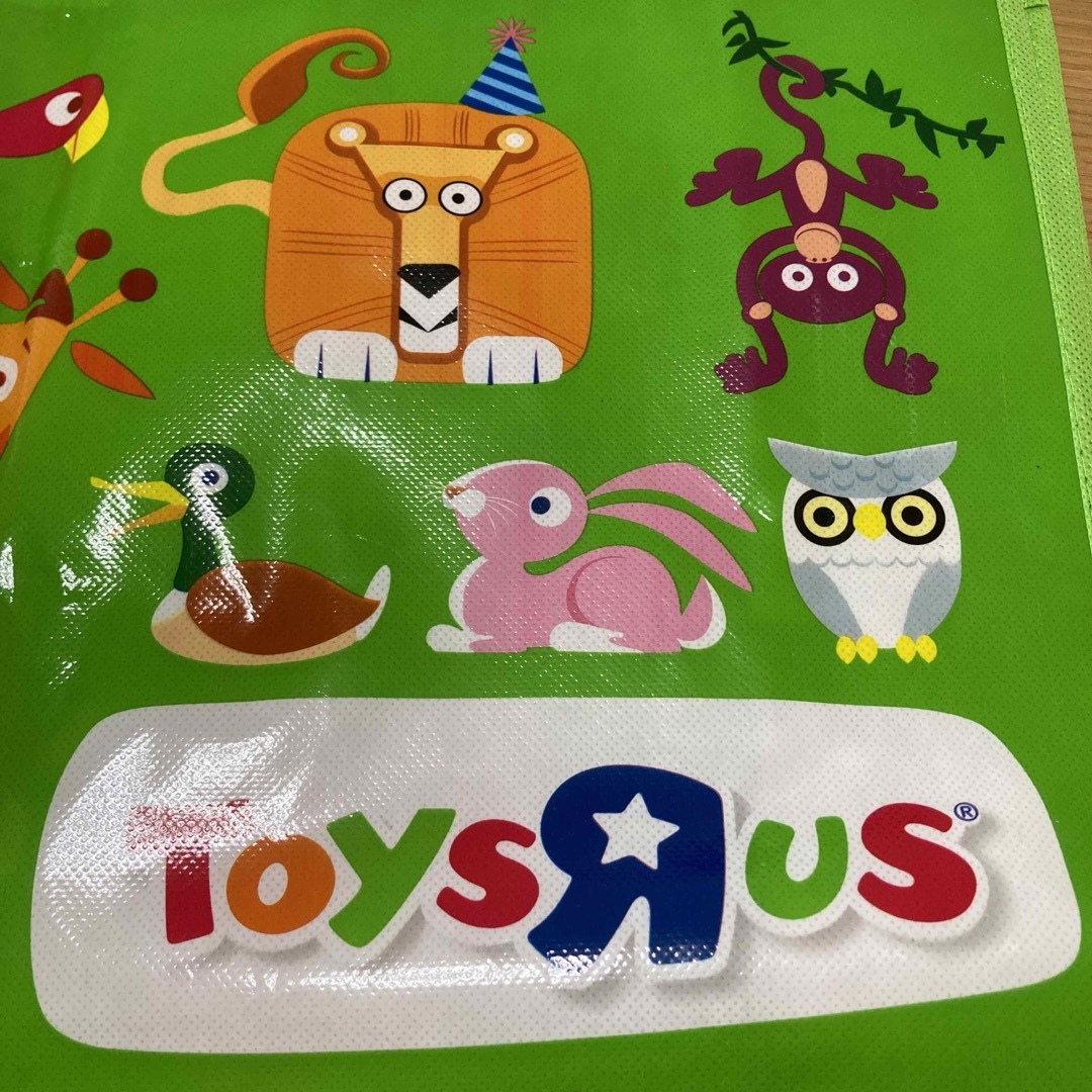 トイザらス(トイザラス)のTOYSRUS トートバッグL　エコバッグ 新品未使用　トイザらス エンタメ/ホビーのおもちゃ/ぬいぐるみ(キャラクターグッズ)の商品写真