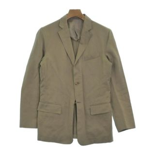 ジルサンダー(Jil Sander)のJIL SANDER ジルサンダー テーラードジャケット 44(S位) ベージュ 【古着】【中古】(テーラードジャケット)