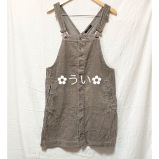 ダブルクローゼット(w closet)のジャンパースカート コーデュロイ(ひざ丈ワンピース)