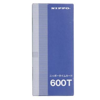 NIPPO - NIPPO タイムカード 600T  1箱　100枚